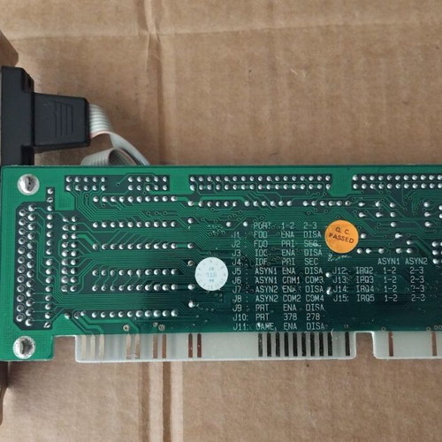 Mitsubishi P2C94001 16-bit ISA Multi Controller IDE Floppy COM Print Card like new