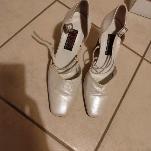 Dolce Domenico white shoes size 37 vintage used