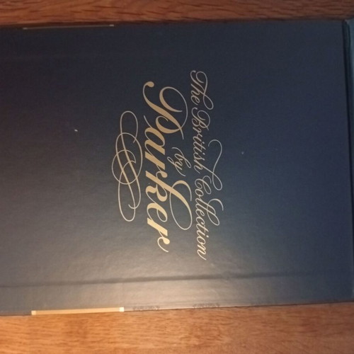 Parker IM Duo Brushed Metal GT pen set The British Collection new