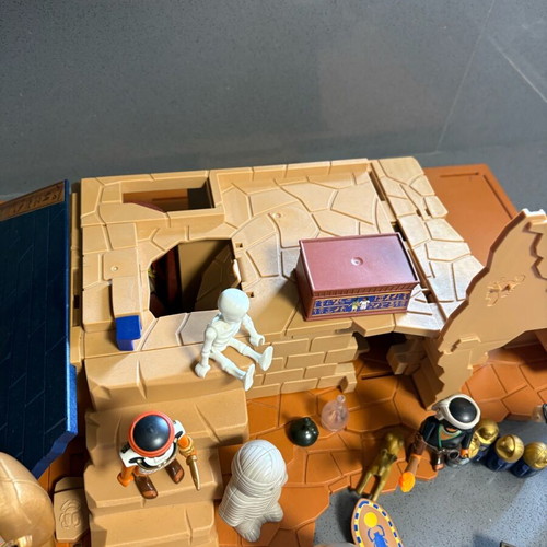Playmobil Egypt used, pyramid with figures and accessories
