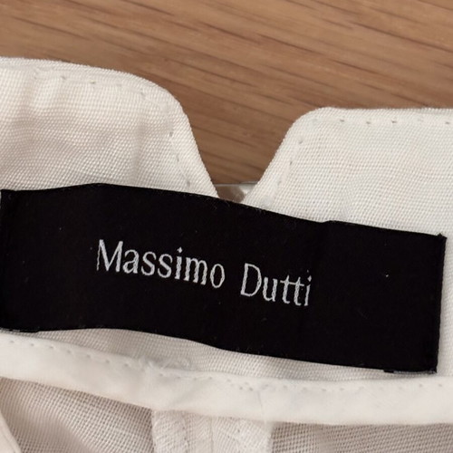 Massimo Dutti white palazzo pants size 44 XL like new