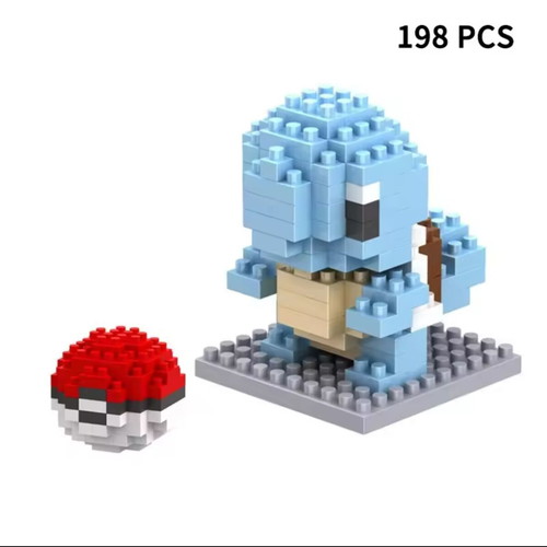 Pokemon Squirtle Building Blocks Set new, sealed