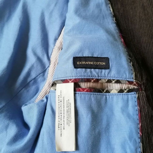 Massimo Dutti men's corduroy jacket XL new, 100% cotton
