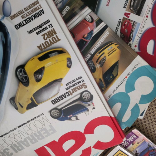 Car magazines used, pack of 25 issues 1996-2003
