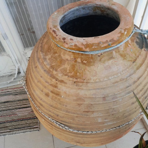 Large Koroni Jar Pottery used, 100 years old