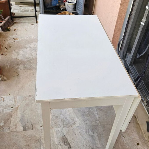 IKEA Idanas folding table used, white