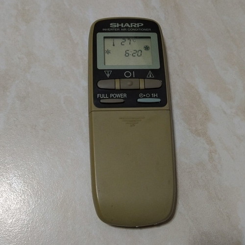 Sharp inverter air conditioner remote control used, AY - XO75E & AY - XO95E