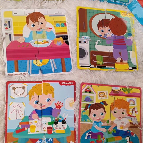 Clementoni Smart Puzzle Learn By Myself educational toy like new