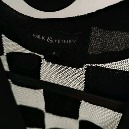 Black bolero Milk & Honey like new, size S