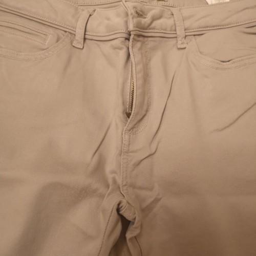 Zara women's beige fabric pants size XXL 44 used