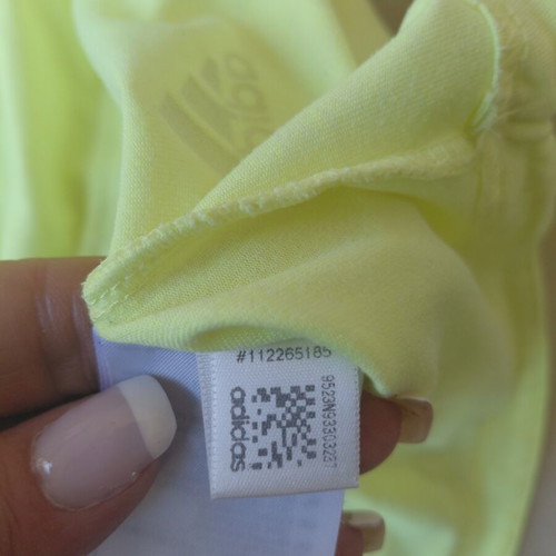 Adidas Climalite tank top neon yellow size M like new
