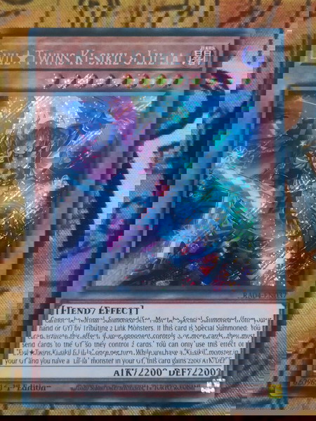 Evil Twin Ki-sikil & Lil-la (Secret Rare, Yugioh)
