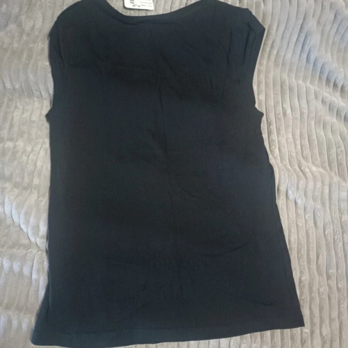 Black Paranoia Top new, one size, printed