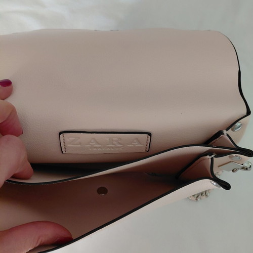 Zara crossbody bag like new, powder pink