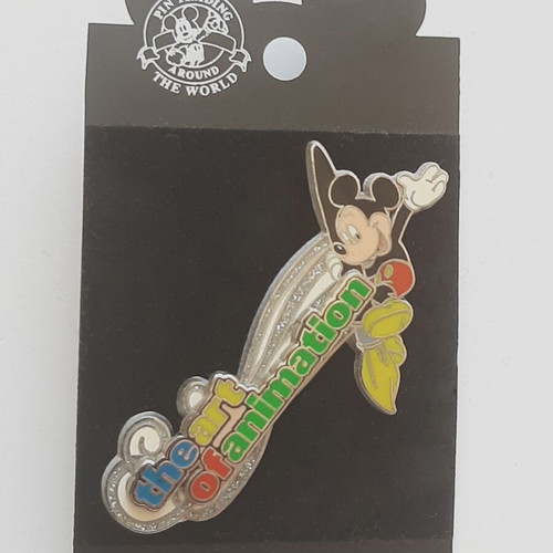 Disney 3D pin like new, the art of animation