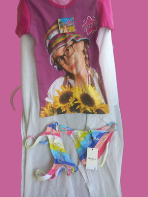 Pepe Jeans bikini set new with Patty No8 cotton shirt gift