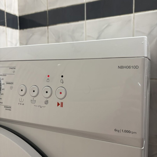 NOBU NBH0610D Washing Machine 6 kg with Steam Technology like new