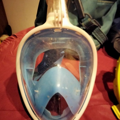 Full Face Snorkeling Masks set of 2 like new