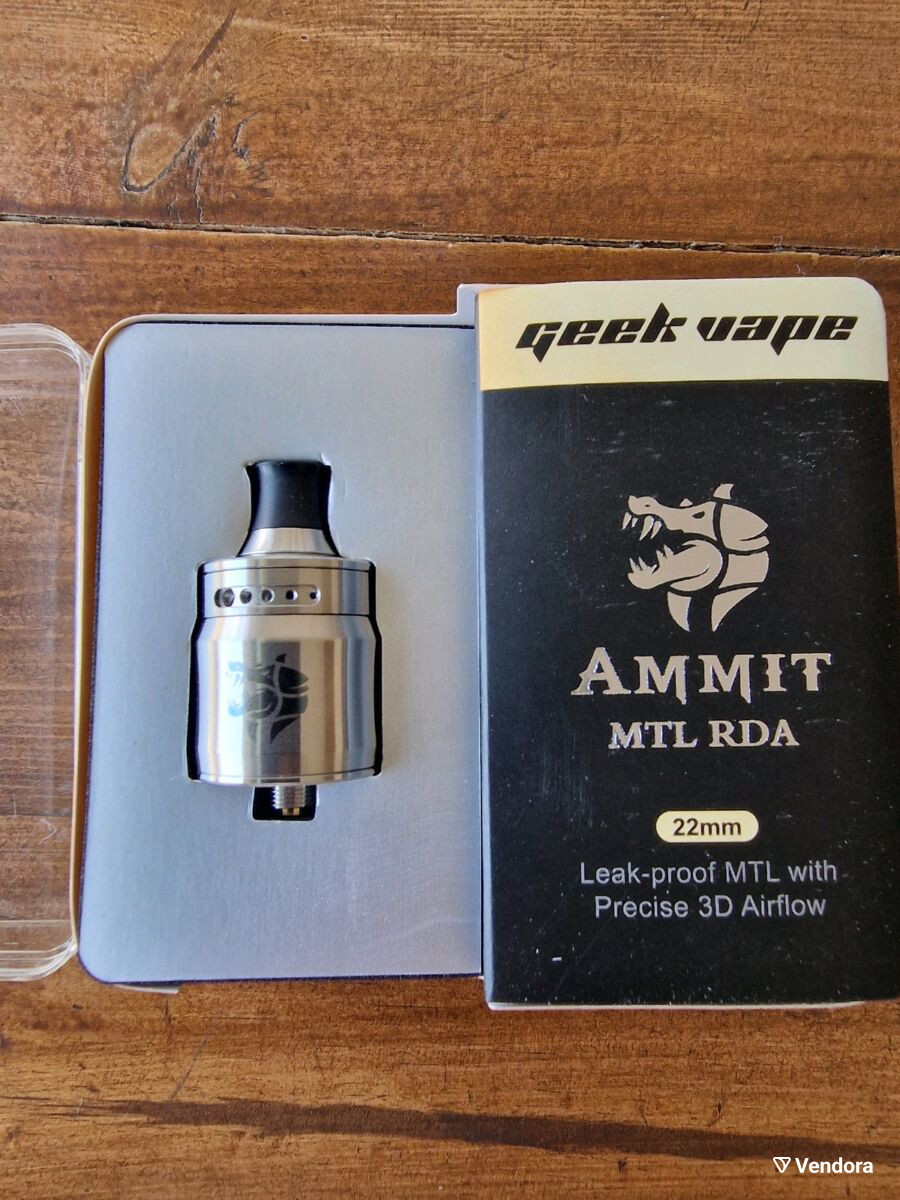 Geekvape Ammit MTL RDA καινούργιο 22mm - € 10,00 - Vendora.gr