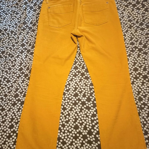 Gap 1969 corduroy pants like new, yellow, low rise