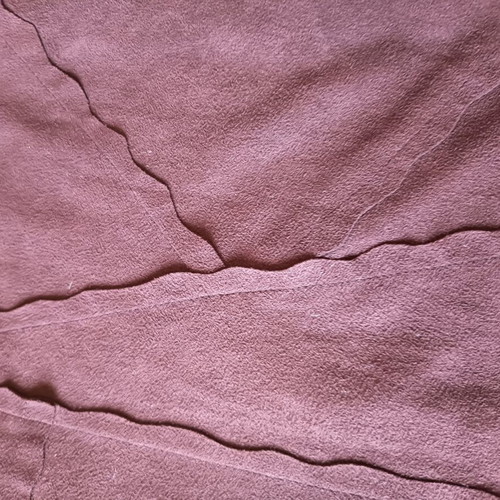 Zig Zag Suede skirt brown size 2s