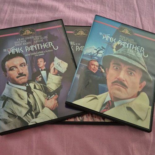 Pink Panther DVD set of 3, like new, with Peter Sellers