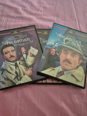 Pink Panther DVD set of 3, like new, with Peter Sellers