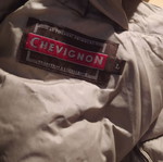 Chevignon women's jacket like new, beige, warm and fluffy, size L