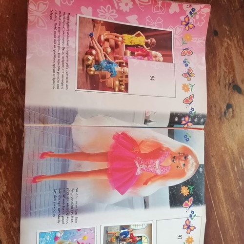 Barbie Style album by Panini 1995 used with stickers