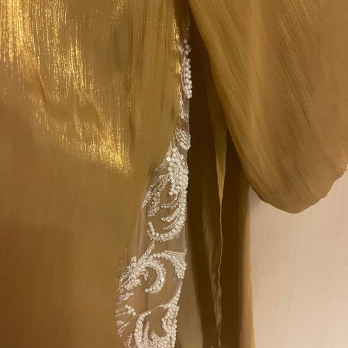 Nidodileda kimono new with embroidery and side opening