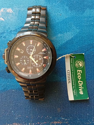 Citizen Eco-Drive AT0617-55E men's black watch