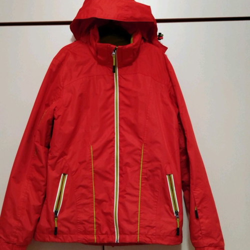 Crivit ski jacket used, red, size M