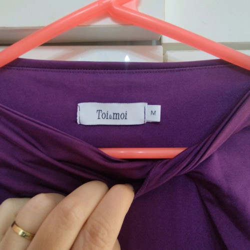 Purple maxi dress Toi & Moi like new, size M