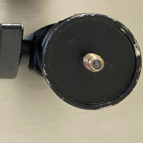 Manfrotto 482 tripod head used with adaptors