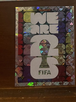 FWC 4 World Cup 2026 sticker new