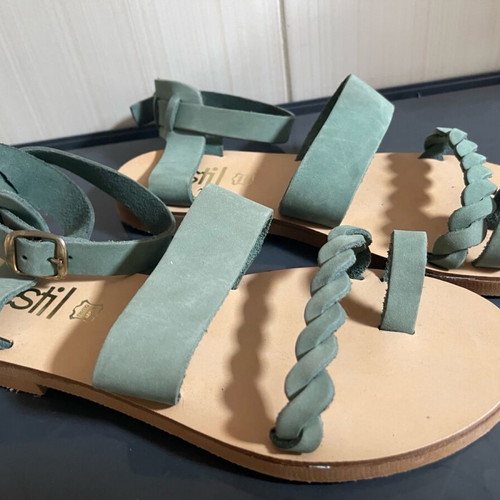 Sandals new size 37 green