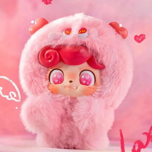 QKid Emotional Hairy Monsters Affection Blind Box Plush New