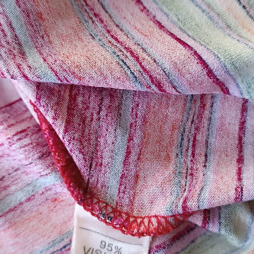 Summer blouse in multicolor viscose like new, size M