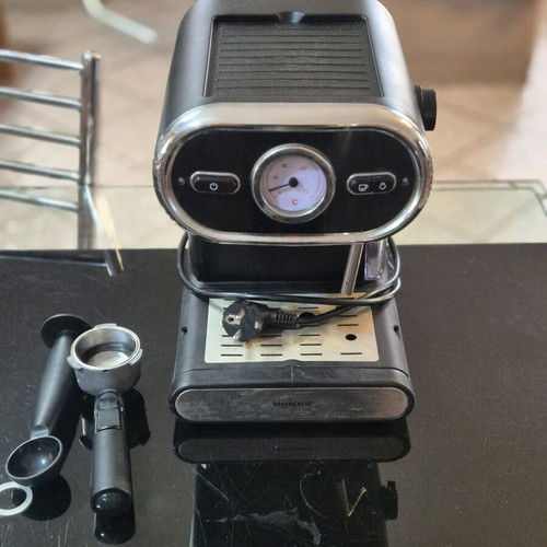 Silvercrest espresso machine with steam used