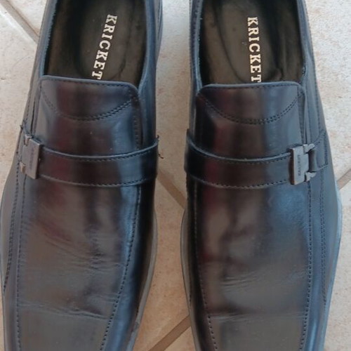 Kricket leather men's formal shoes like new, size 44, black