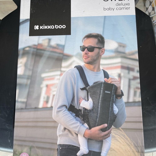 Kikkaboo baby carrier new pink up to 9 kg with 3 carrying positions