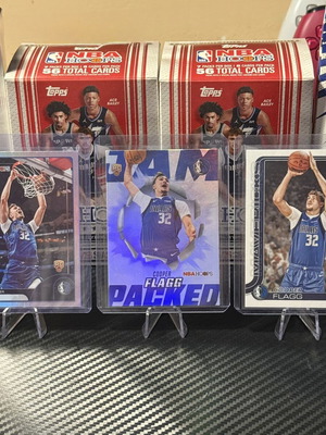 Cooper Flagg Rookie Card Lot Topps NBA Hoops 25-26