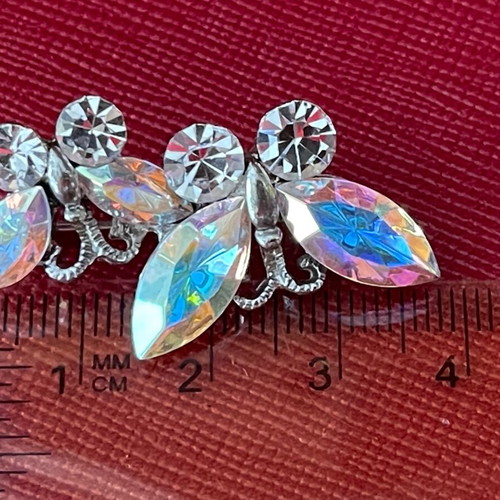 Vintage Czechoslovakian Brooch 2 Butterflies like new