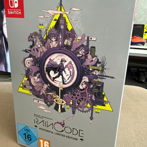 Master Detective Archives Rain Code Collectors Edition Nintendo Switch new