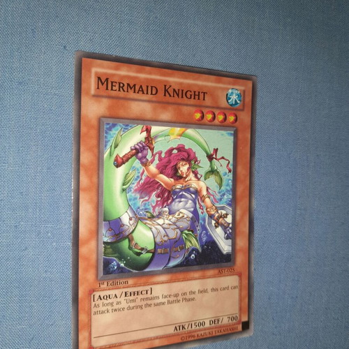 Yu Gi Oh Mermaid Knight κάρτα καινούργια, 1η Έκδοση