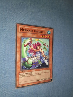 Yu Gi Oh Mermaid Knight κάρτα καινούργια, 1η Έκδοση