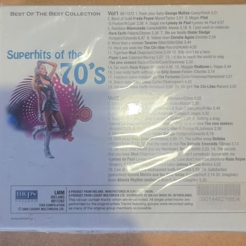 5 CD collections new, various music genres