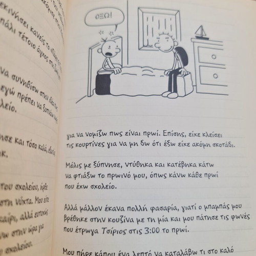 Diary of a Wimpy Kid No1 like new, comic novel for children