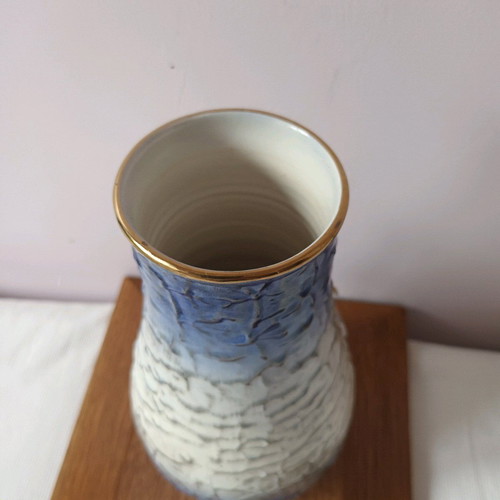 Ceramic faience vase used