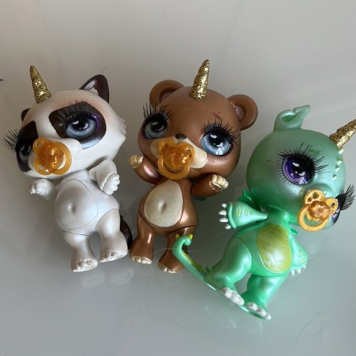 Poopsie Sparkly Critter set like new
